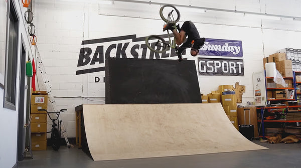 KRISS KYLE'S LATEST BIKE BUILD AT THE BSD HQ...