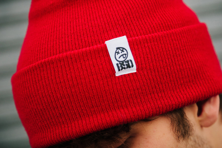 Acid Face Beanie