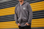 SECOND STRIKE ZIP UP HOODED SWEATSHIRT