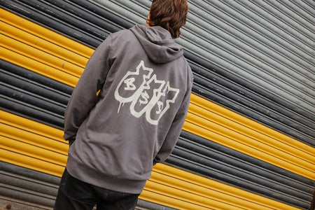 SECOND STRIKE ZIP UP HOODED SWEATSHIRT