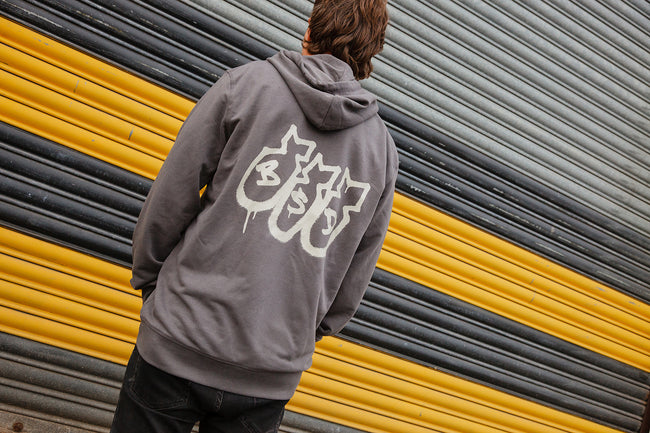 SECOND STRIKE ZIP UP HOODED SWEATSHIRT