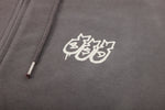 SECOND STRIKE ZIP UP HOODED SWEATSHIRT