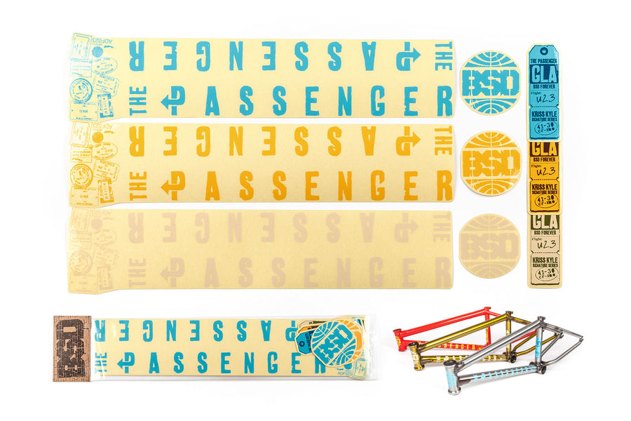 Passenger Frame Sticker Pack