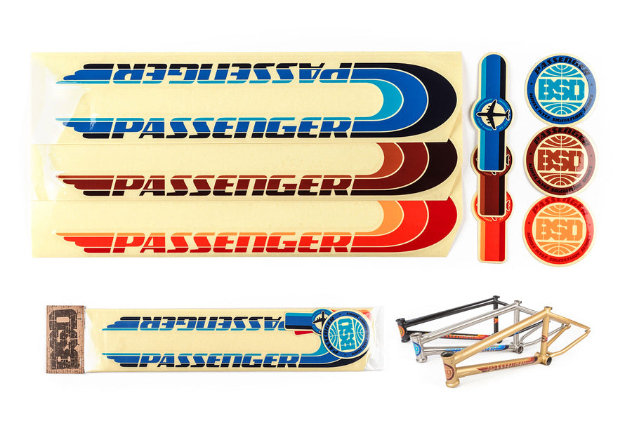 Passenger Frame Sticker Pack